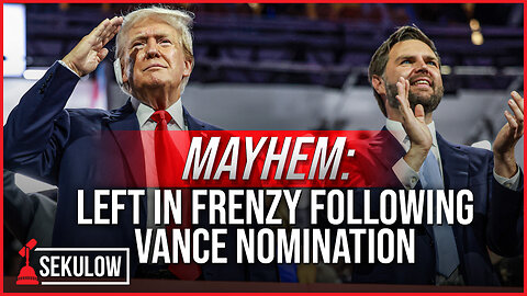 MAYHEM: The Left In Frenzy Following Vance Nomination