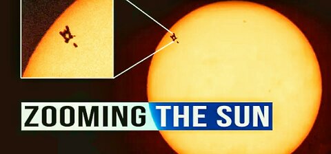 Strange objects passing in front of the sun 🌞🌞