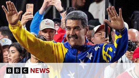 Venezuela's Maduro declared winner in disputed presidential vote | BBC News