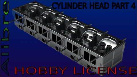 Alibre Cylinder Head Part 4 |JOKO ENGINEERING|
