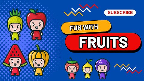 Learn Fruit Names in English | Fun with Fruits | Learning for Kids and Toddlers | Kids Video | BSS