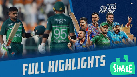 Super 11 Asia Cup 2023 I Match 1 Pakistan Vs Nepal Highlights.