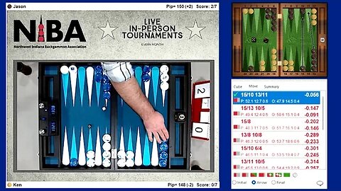 Kev v. Jason, 2nd Round - Dec Monthly, 7pt Match W/ XG Analysis