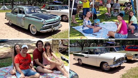 REUNIÃO DE CARROS CLÁSSICOS - LAGOA DOS PÁSSAROS - ARTUR NOGUEIRA