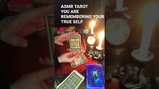 ASMR TAROT 🪄🪄🔮🔮🧚‍♀️🦄 YOUR ARE REMEMBERING YOUR TRIE SELF🎇 SOFT-SPOKEN 🪄🪄🎇CARD SOUNDS