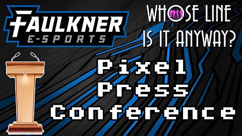 Video Game Who's Line Is It Anyway- Pixel Press Conference: Professor Link (Fall 2023)