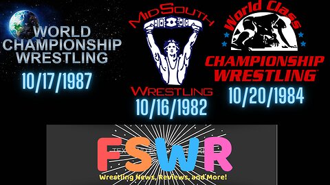 Classic Wrestling: NWA WCW 10/17/87, Mid-South Wrestling 10/16/82, WCCW 10/20/84 Recap/Review/Result