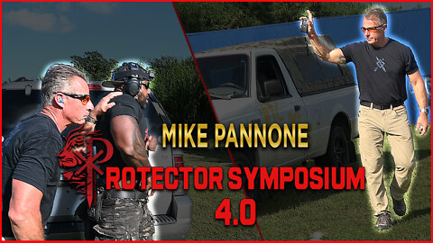 Mike Pannone at the Protector Symposium