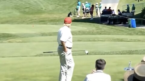 President Trump's Hole In One