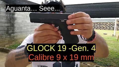 Glock 19 Gen.4 -Calibre 9mm