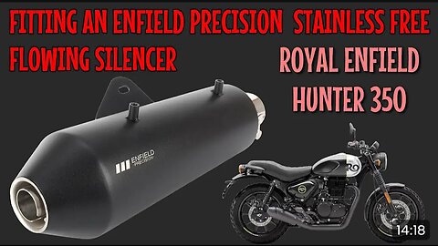 Upgrade Your Royal Enfield 350 With The Enfield Precision Free Flow Silencer