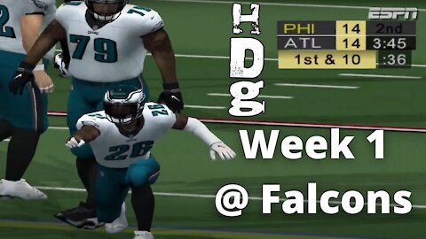 Eagles Season Week 1 @ Falcons - ESPN NFL 2K22 (NFL 2K5 Resurrected) | HE DONT GAME | Let's Play