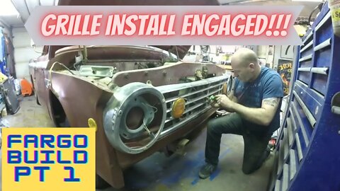 1968 Dodge Fargo Revival Part 1...wrong year grille? no problem. Make it Work!!!