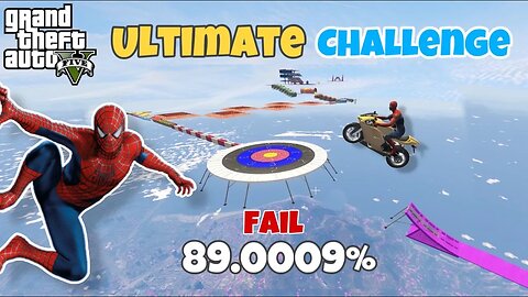GTA - 5 | Spider Man Stunt Race