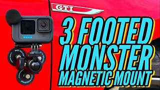 Mount Your Camera Almost Anywhere | 3 Footed Monster Magnetic Mount