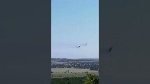 Russian SU-25 out looking for some one or something