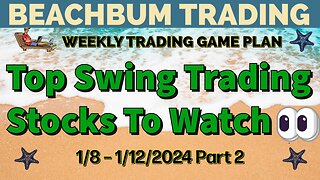 Top Swing Trading Stocks to Watch 👀 | 1/8 – 1/12/24 | TECS APLY FAZ LAND SARK SIJ SOXS USOI & More