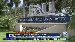 Alcohol-related incidents prompt changes to FAU Greek life