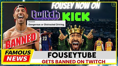 FouseyTube Banned on Twitch for Reckless Driving | Shocking News & Multi-Million Dollar Deal