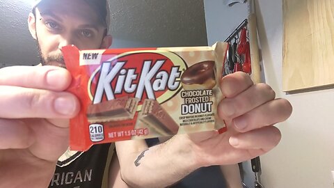 Kit Kat Chocolate Frosted Donut and Birthday Cake Flavors Taste Test
