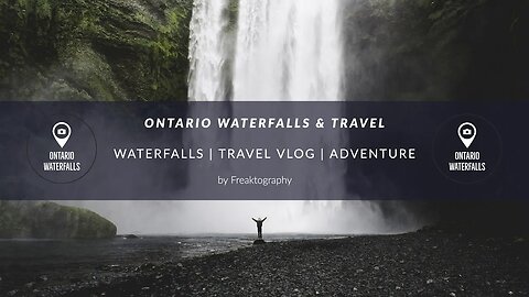Waterfalls Ontario Youtube Channel Trailer