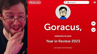 Taking a Look at My Nintendo Switch Year in Review 2023 REACTION