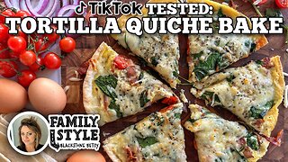 TikTok Tested: Tortilla Quiche Bake | Blackstone Griddles