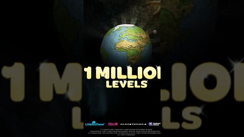 LittleBigPlanet 1 million levels #ps3 #playstation #lbp #littlebigplanet