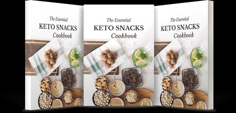 Keto Snacks Cookbook Review Ketogenic | Meals Plan + Bonus cookbook 100% Free