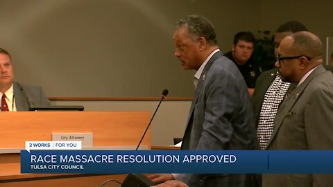 Tulsa City Council passes race massacre resolution