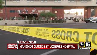 Man shot outside St. Joseph Hospital in Phoenix