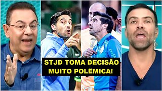 ABSURDO? "MEU DEUS DO CÉU! Agora o Abel Ferreira..." DECISÃO POLÊMICA do STJD em JULGAMENTO! DEBATE!