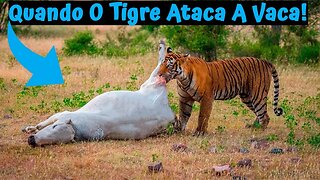 Quando O Tigre Ataca A Vaca!