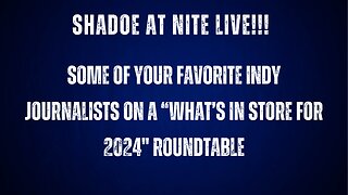 Shadoe at Nite Weds Dec. 27th/2023