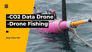 Glider Drone CO2 Data Gathering, Drone Fishing Tool Acceptance or Ban
