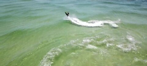 Jumping Waves in Destin on a Jet Ski
