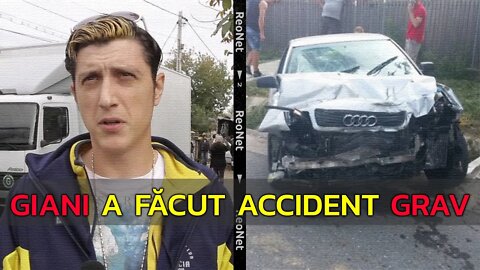 ACCIDENT GRAV DE MAȘINĂ! GIANI DIN LAS FIERBINȚI IMPLICAT ÎNTR-UN ACCIDENT