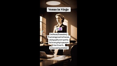 LEO ♌️- Venus in Virgo influence #astrology #tarotary #leo