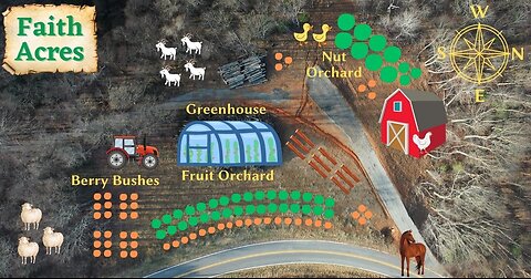 Orchard Tour: 1 year after planting