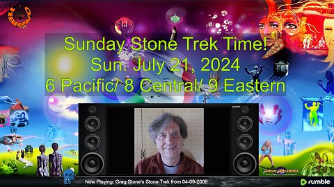 ElevenBravo's Sunday Stone Trek Time - Progressive Rock Live Chat, and More! 07/21/2024