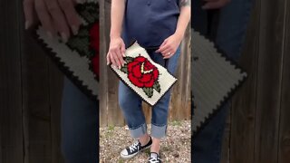 Rose Tattoo Purse Pattern Reveal now on my channel.
