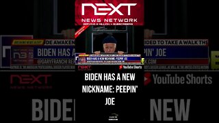 Biden Has a New Nickname: Peepin' Joe #shorts