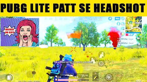 Pubg Lite patt se headshot #pubglite #shorts #awmheadshort