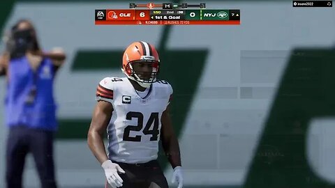 Big Run by Nick Chubb #BreakingTackles #ClevelandBrowns #Madden24 #H2H