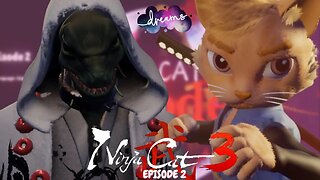 This Dreams Animation Is Top Tier!! | Ninja Cat 3 Episode 2 Reaction | Dreams PS5 | Twitch Highlight