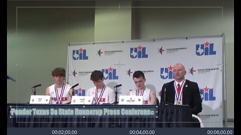 Ponder Texas 3a 2024 State Runner-Up Press Conference