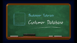 Customer Database - Tutorial