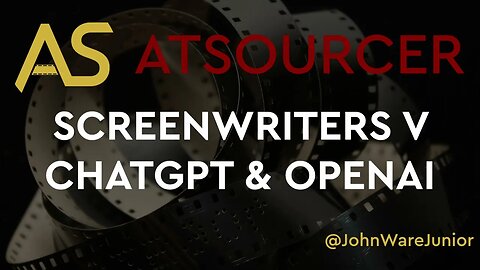 AtSourcer | Screenwriters V ChatGPT & OpenAI | #chatgpt #openai #technology #tech