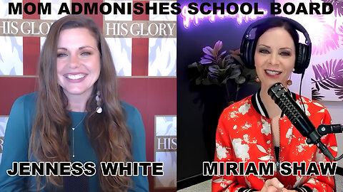 Culture War | Shy Mom with NO Kids in System Successfully Admonishes School Board | Guest: Jenness White | His Glory | “One Nation Under God”