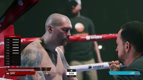 Undisputed Online Gameplay Oleksandr Usyk vs Tyson Fury (Online Ranked)